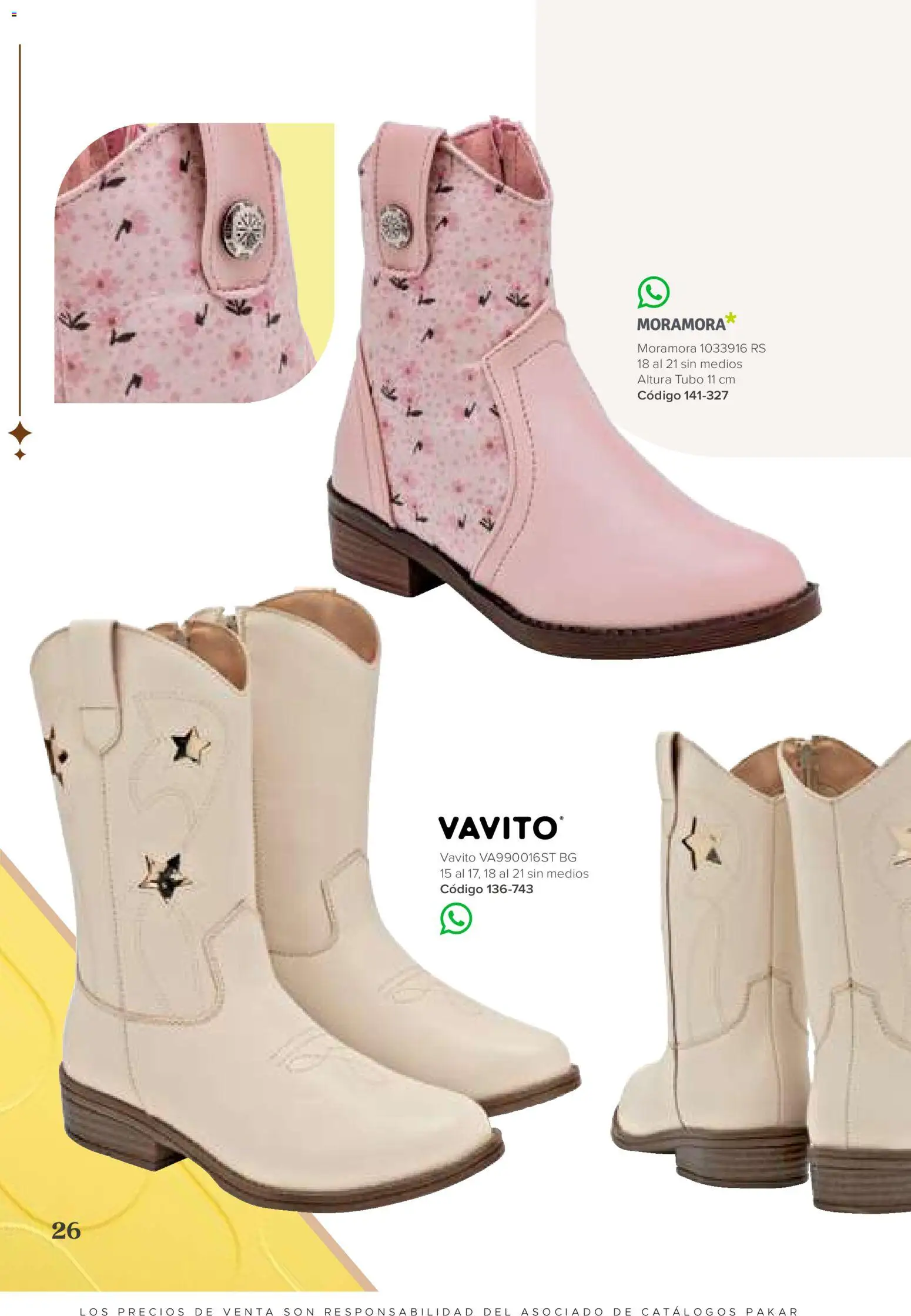 Vista previa las ofertas de la tienda SC Pakar - SC Pakar catálogo Niña desde el 31/07/2026 