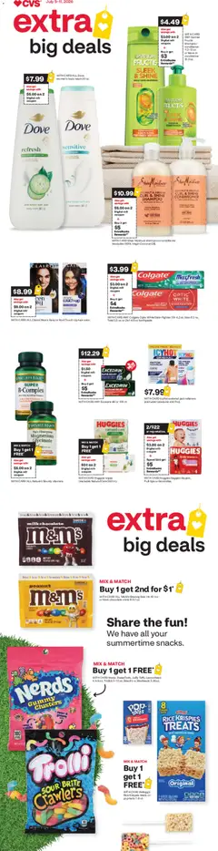 Ad Preview of CVS Pharmacy CVS Pharmacy Weekly Ad from 07/05/2026