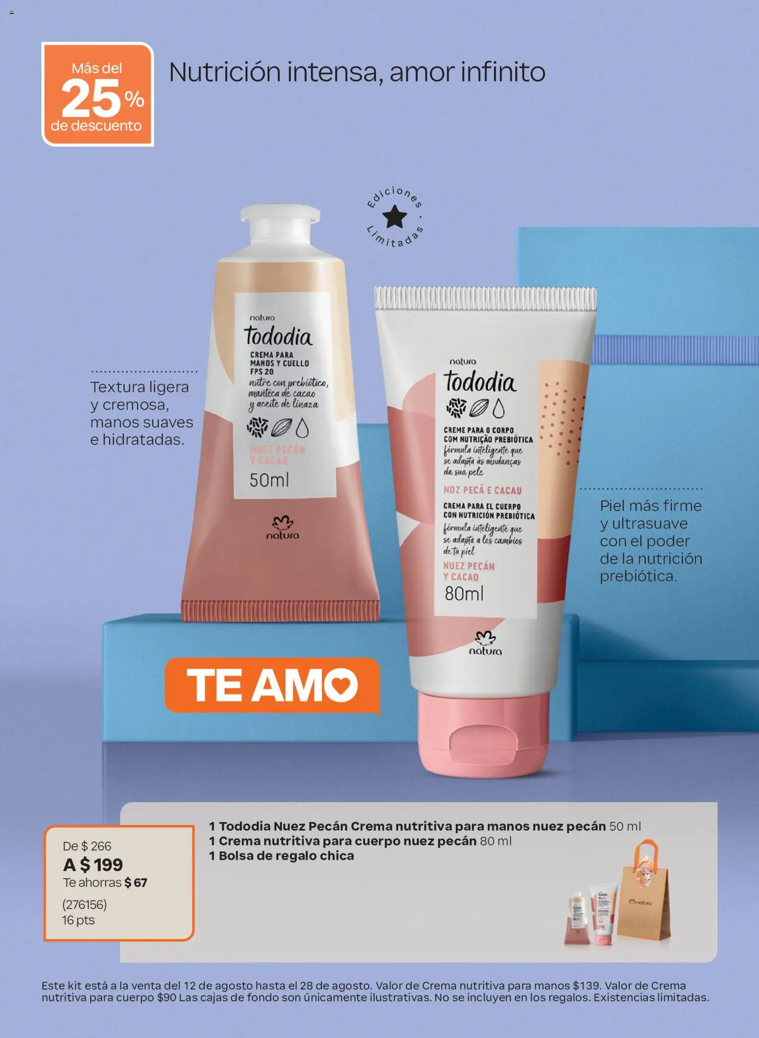 Vista previa las ofertas de la tienda Natura - Natura Día de los Abuelos 2026 desde el 12/08/2026 