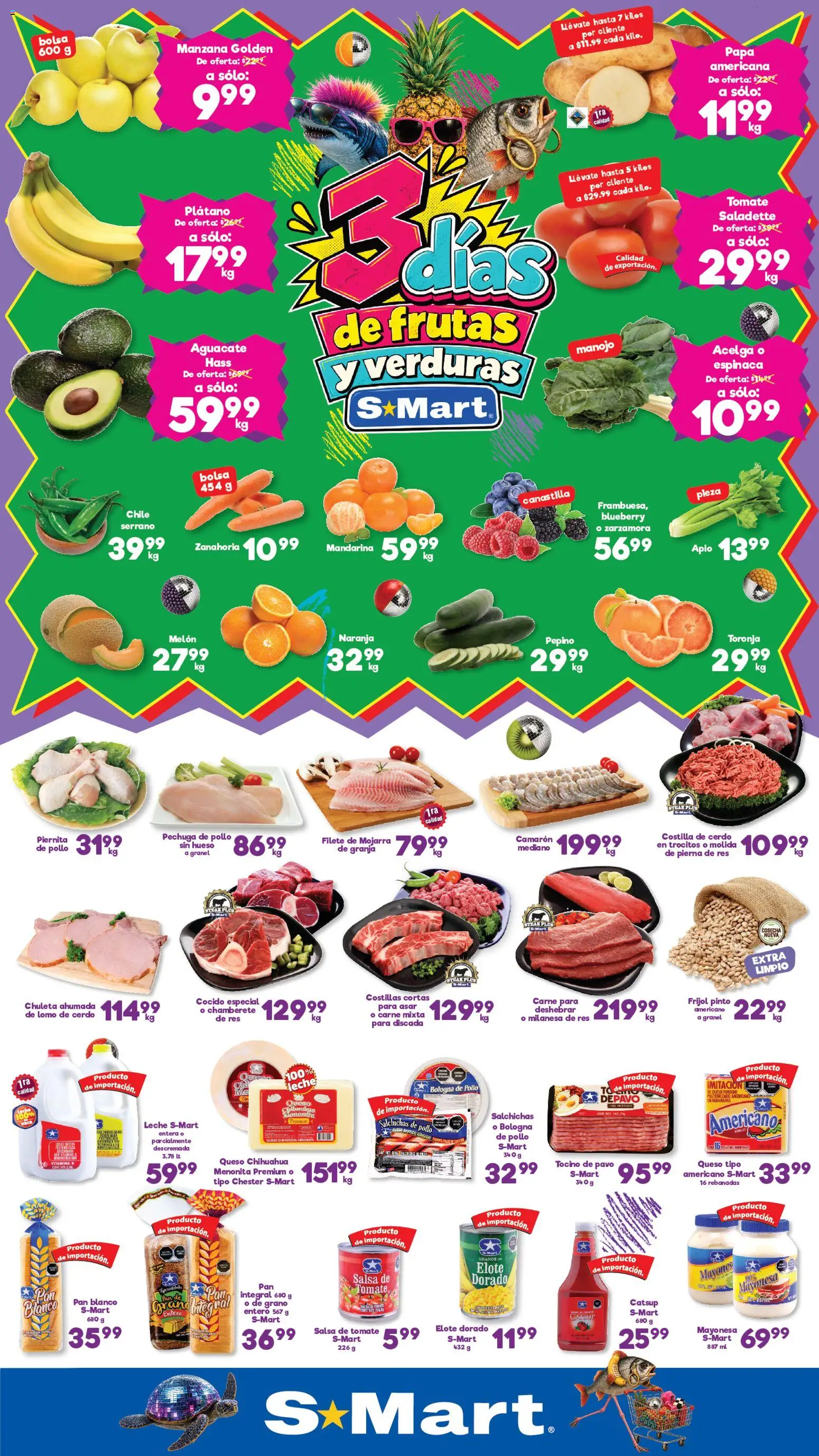 Vista previa las ofertas de la tienda S-Mart - S-Mart folleto Juárez desde el 27/10/2026 