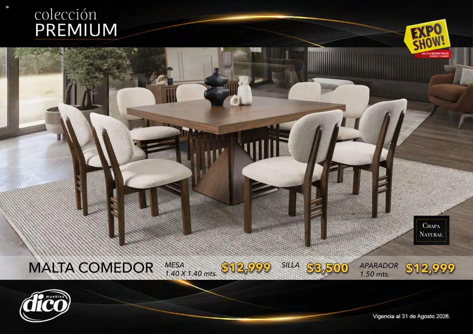 Vista previa las ofertas de la tienda Muebles Dico - Muebles Dico catálogo Colección Premium desde el 01/08/2026 
