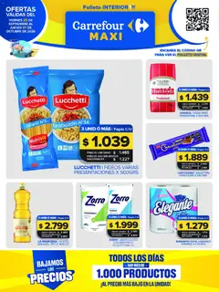 Vista previa del folleto de la tienda Carrefour Maxi válido desde el 25/09/2026 