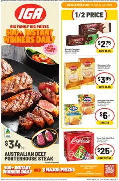 Preview of catalogue IGA catalogue NSW Medium V2 from shop IGA valid 08/07/2026