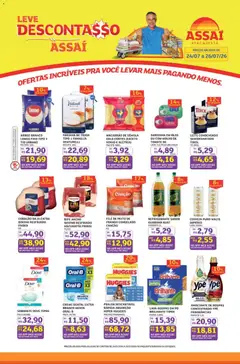 Pré-Visualização do folheto "Assaí Atacadista ofertas - PR" da loja Assaí Atacadista válido a partir de 24/07/2026