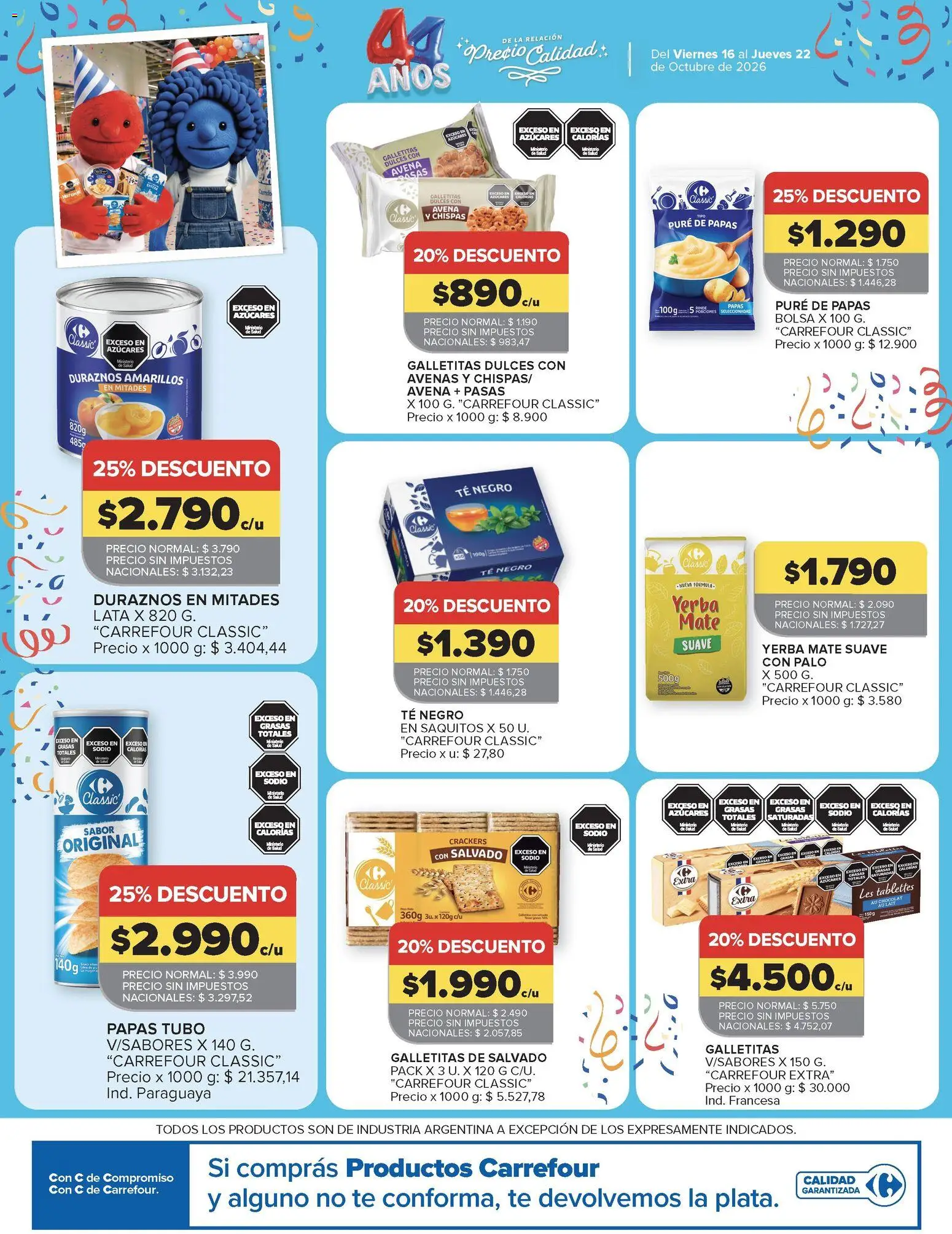 Vista previa del folleto de la tienda Carrefour Market válido desde el 16/10/2026 