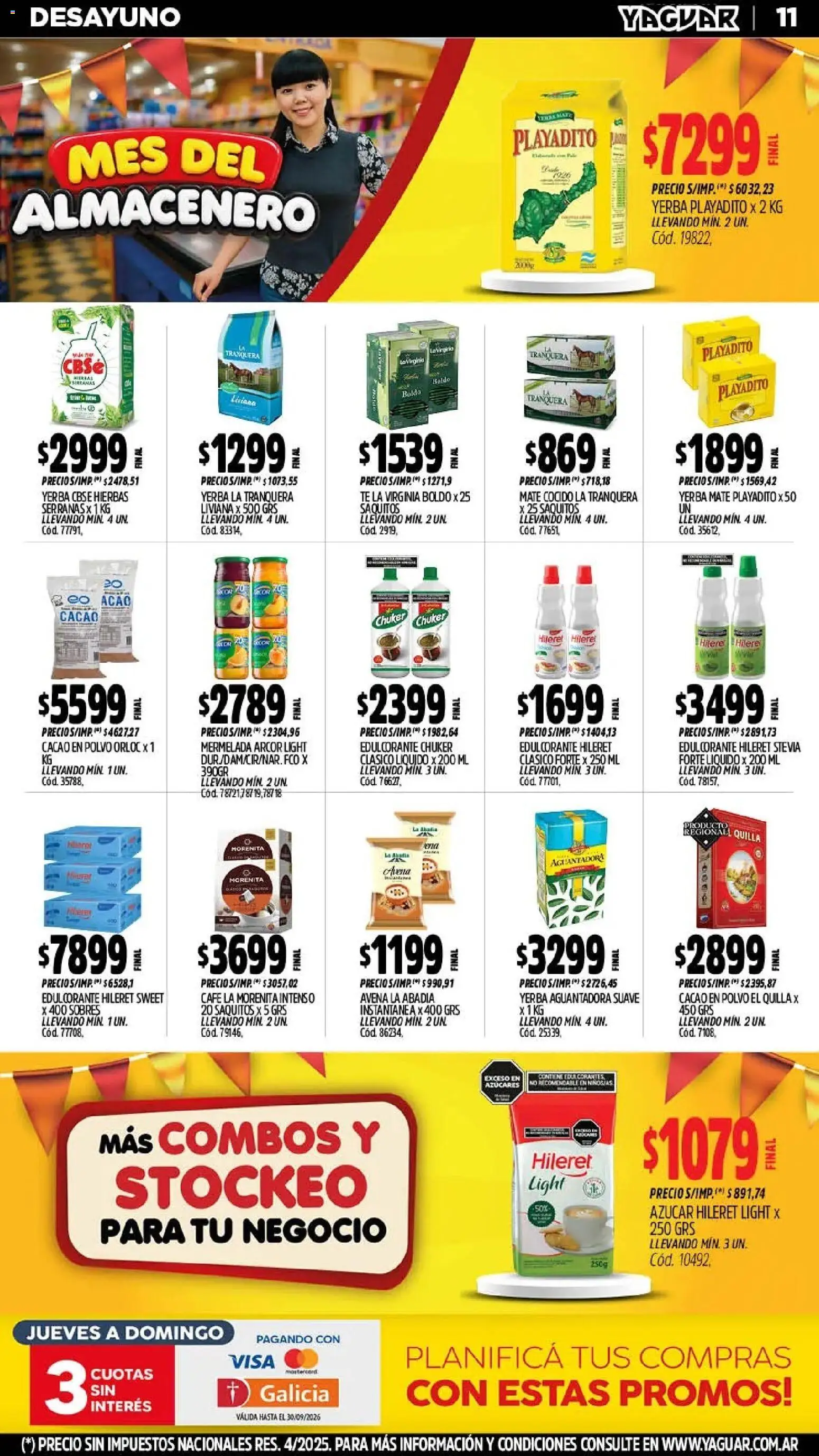 Vista previa del folleto de la tienda Yaguar válido desde el 28/09/2026 