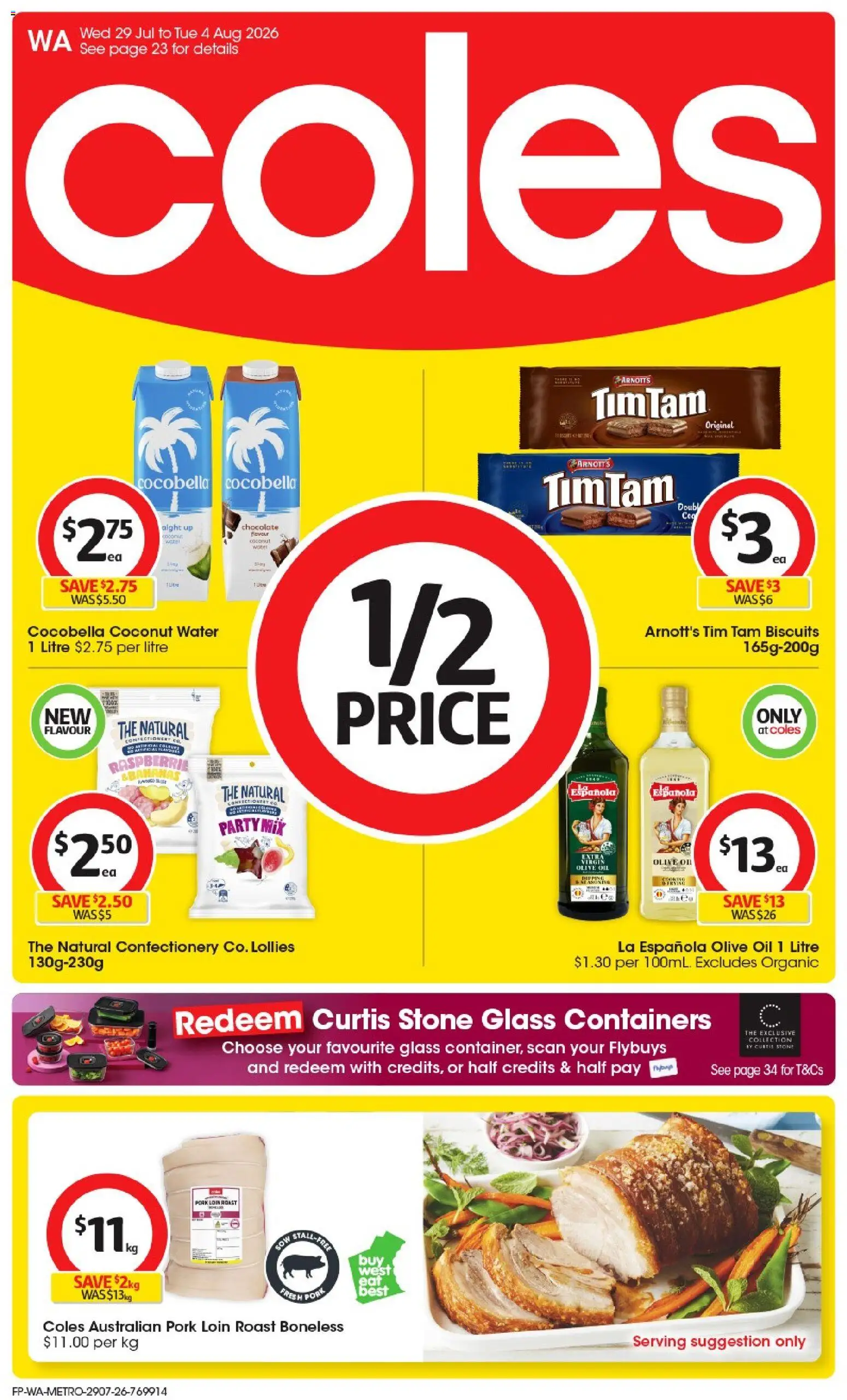 Preview of catalogue Coles catalogue WA from shop Coles valid 29/07/2026