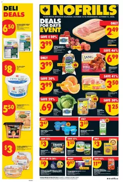 Un aperçu du dépliant No Frills weekly flyer - NS du magasin No Frills est valide à partir 15 oct. 2026