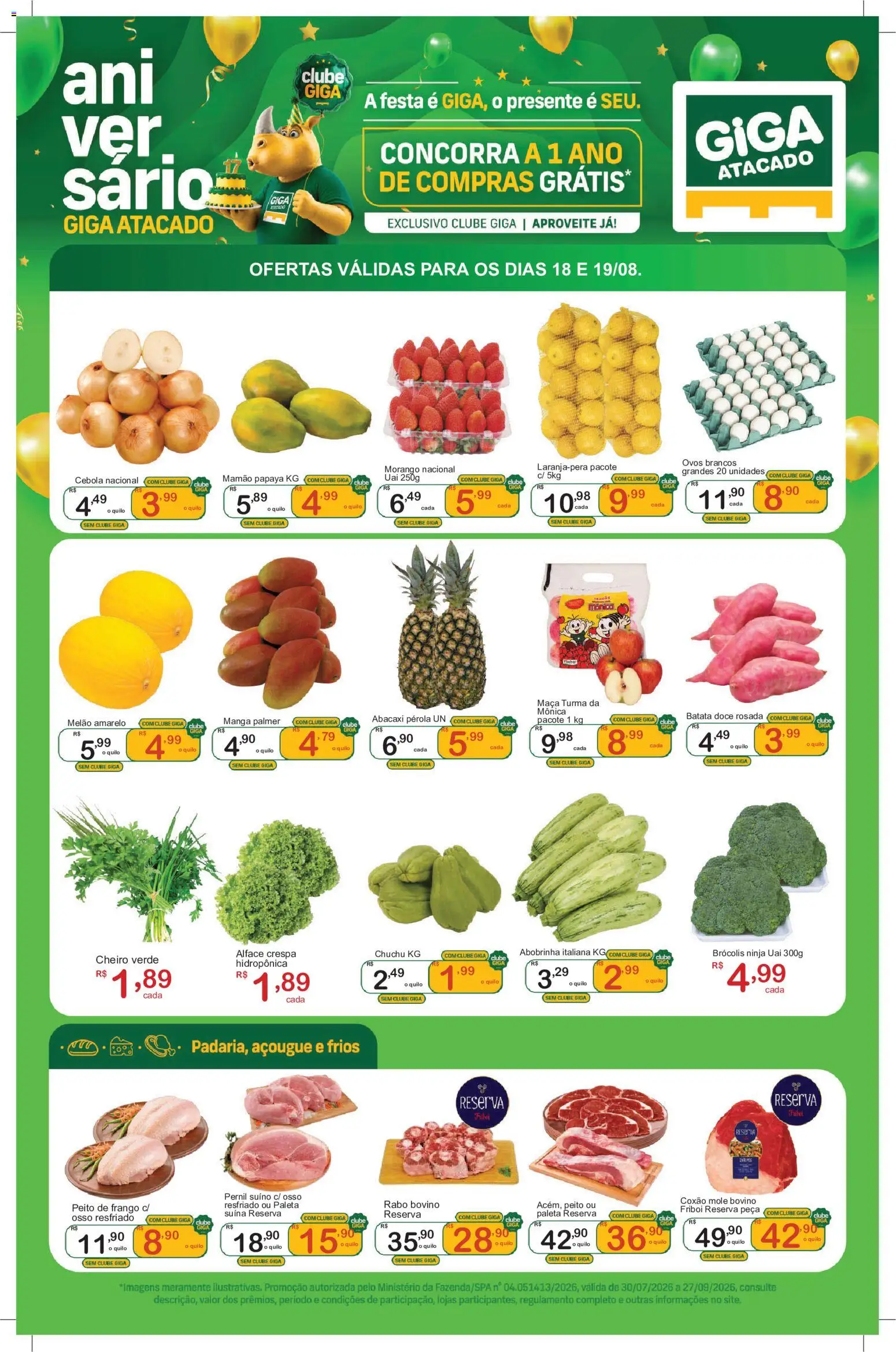 Pré-Visualização do folheto "GIGA Atacado ofertas Feirão Sorocaba" da loja GIGA Atacado válido a partir de 18/08/2026