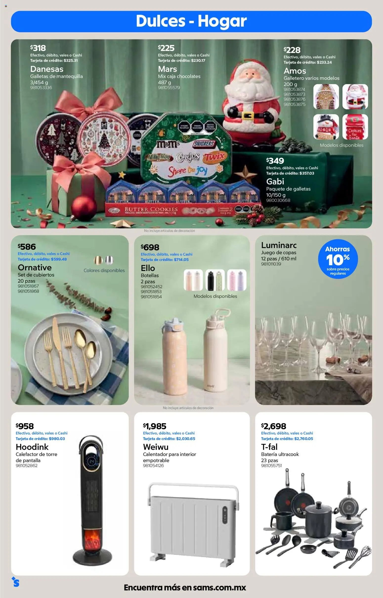 Vista previa las ofertas de la tienda Sam's Club - Sam's Club catálogo desde el 01/10/2026 