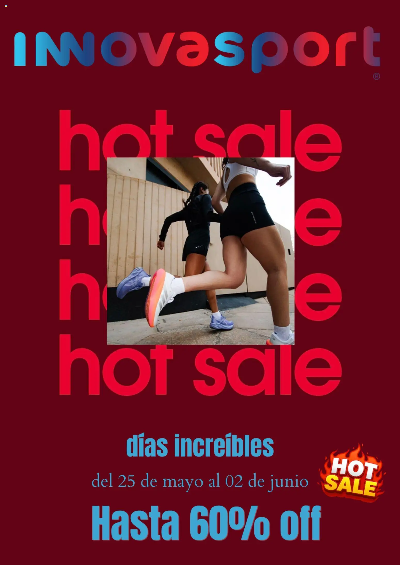 Vista previa las ofertas de la tienda Innovasport - Innovasport Hot sale desde el 25/05/2026 