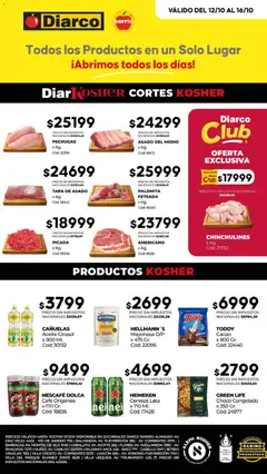Vista previa del folleto de la tienda Diarco válido desde el 12/10/2026 
