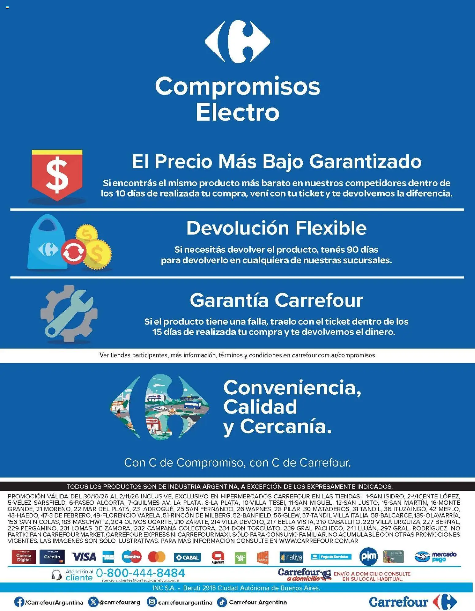Vista previa del folleto de la tienda Carrefour válido desde el 30/10/2026 
