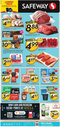 Un aperçu du dépliant Safeway weekly flyer / circulaire du magasin Safeway est valide à partir 28 mai 2026