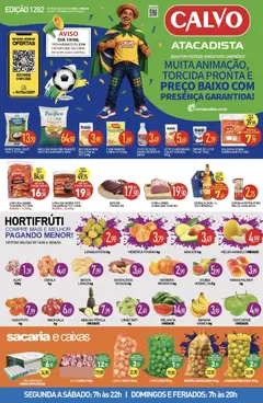 Pré-Visualização do folheto "Calvo Atacadista - Ofertas da semana" da loja Calvo Atacadista válido a partir de 15/06/2026