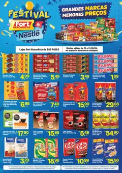 Pré-Visualização do folheto "Fort Atacadista ofertas Nestlé" da loja Fort Atacadista válido a partir de 22/05/2026