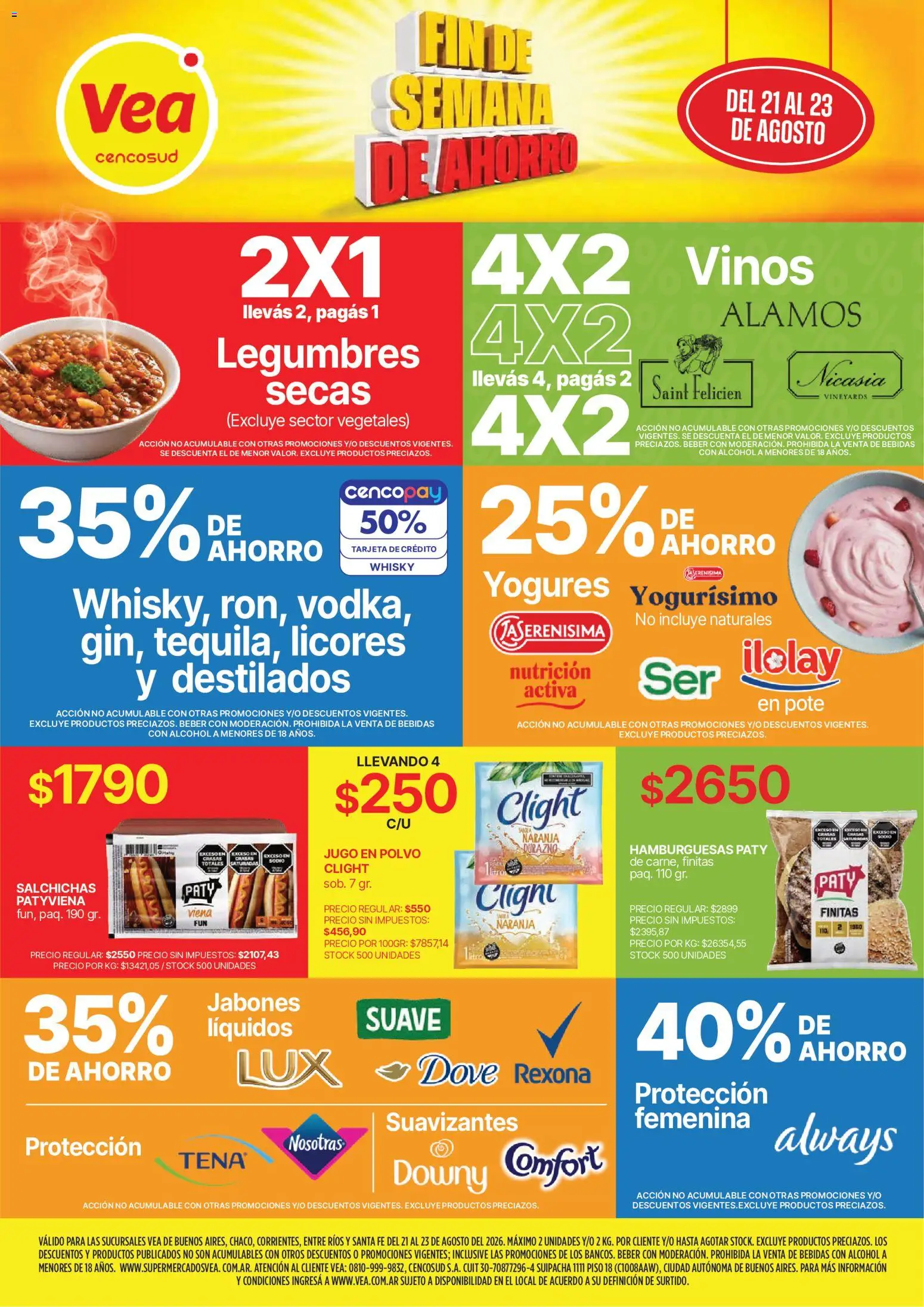 Vista previa del folleto de la tienda Vea válido desde el 21/08/2026 