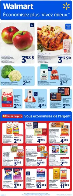 Preview of leaflet Walmart circulaire from shop Walmart is valid from Sep 10, 2026