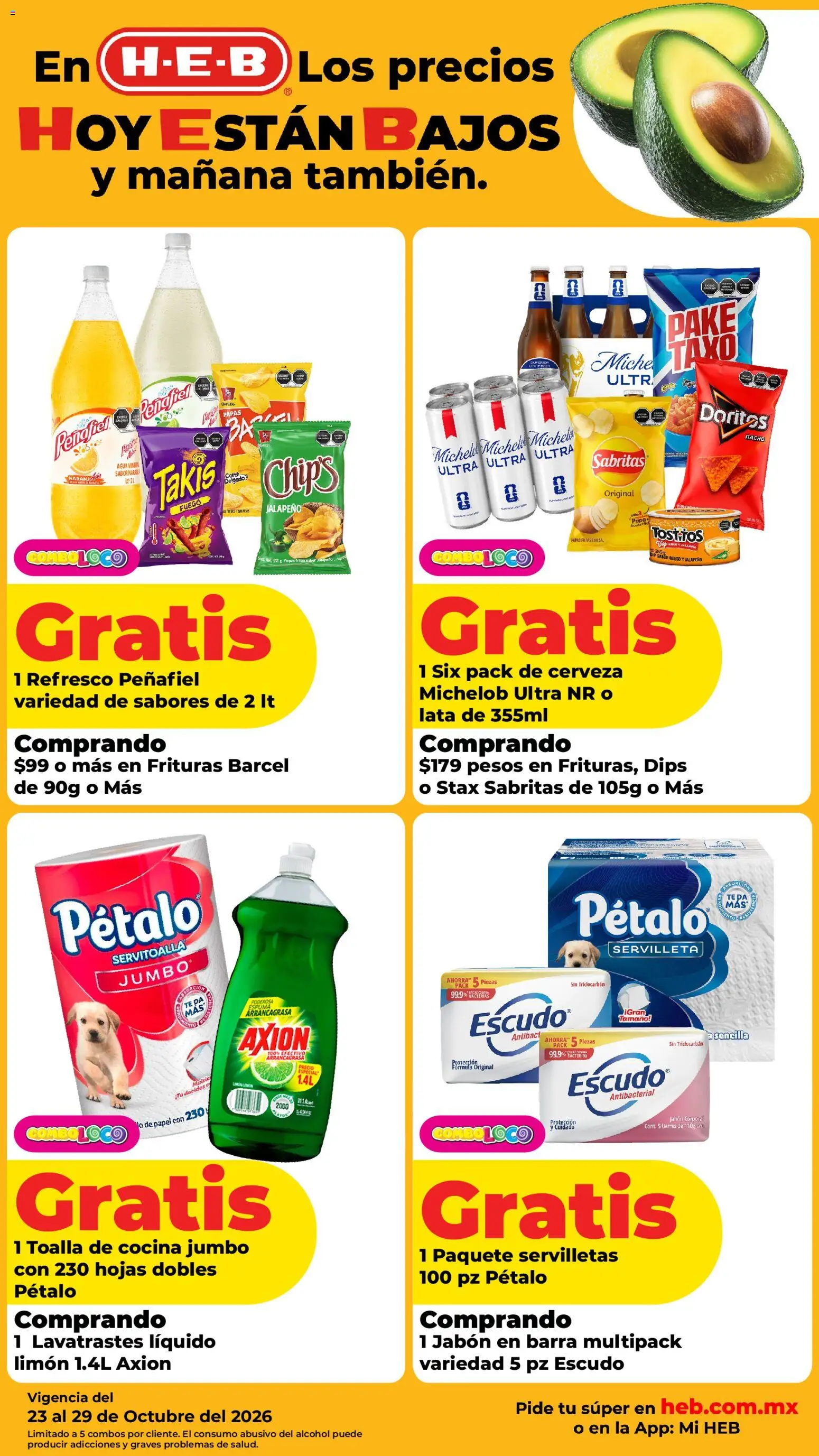 Vista previa las ofertas de la tienda H-E-B - H-E-B folleto desde el 23/10/2026 