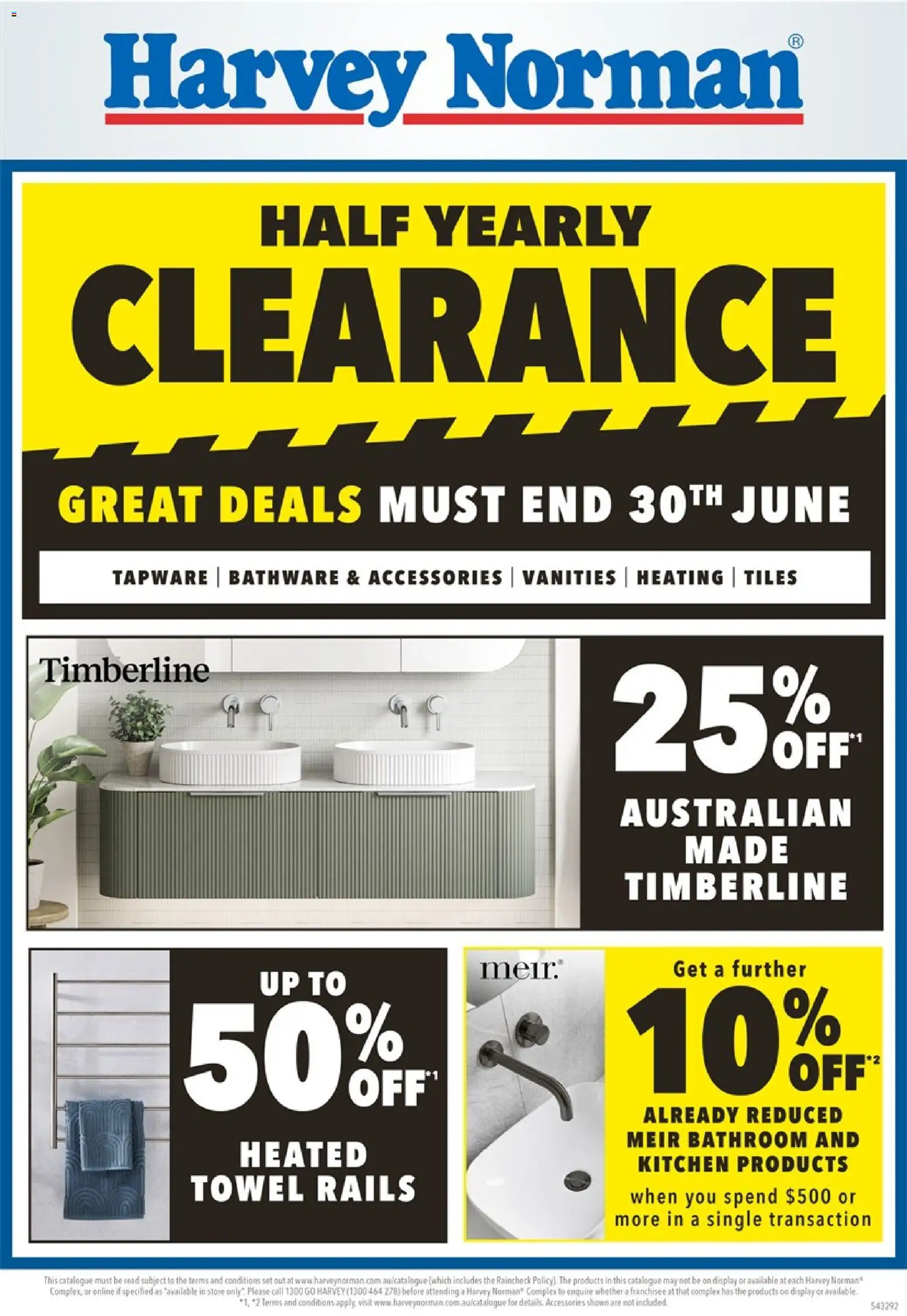 Preview of catalogue Harvey Norman June Bathroom from shop Harvey Norman valid 02/06/2026