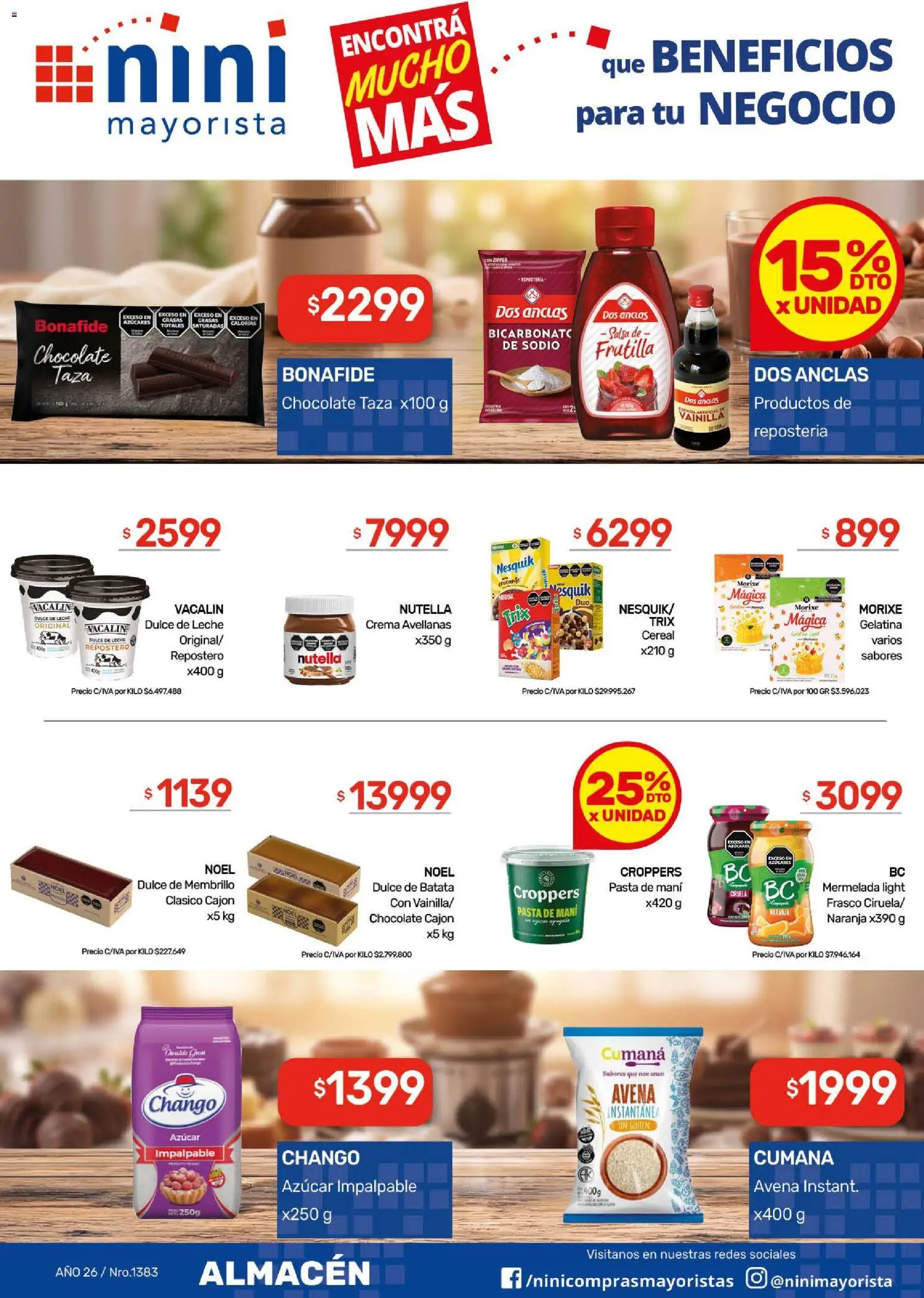 Vista previa del folleto de la tienda NINI Mayorista válido desde el 26/10/2026 