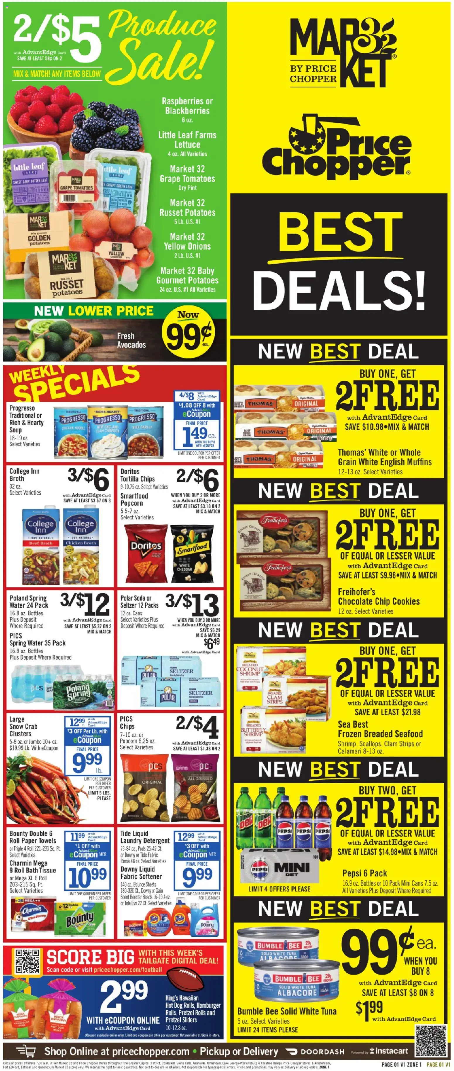 Ad Preview of Price Chopper Weekly Ad from 09/27/2026