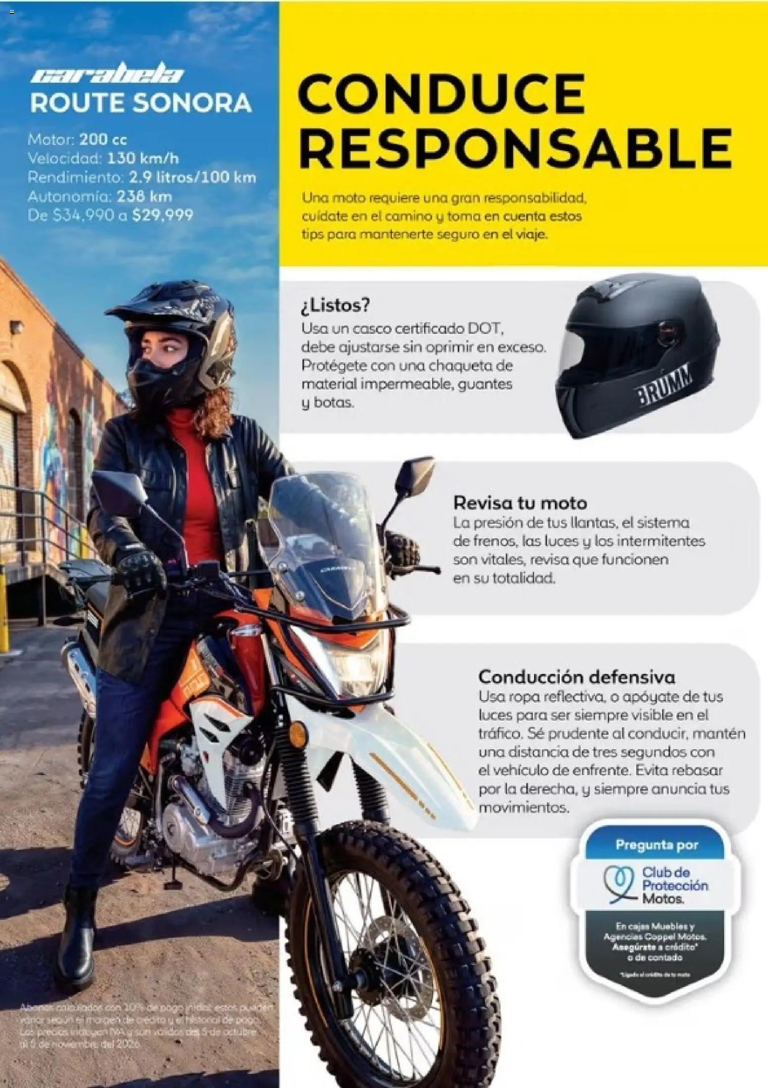 Vista previa las ofertas de la tienda Coppel - Coppel catálogo Encuentra todo sobre motos desde el 01/10/2026 