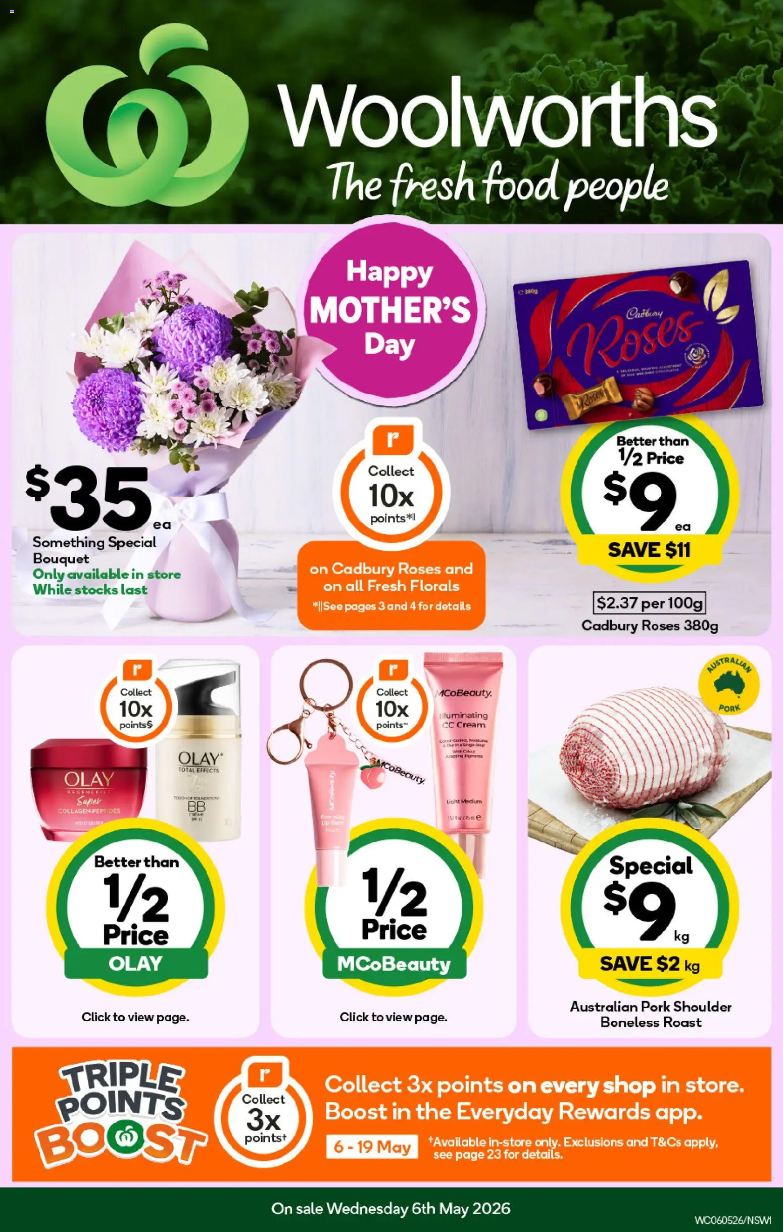 Preview of catalogue Woolworths catalogue NSW from shop Woolworths valid 06/05/2026