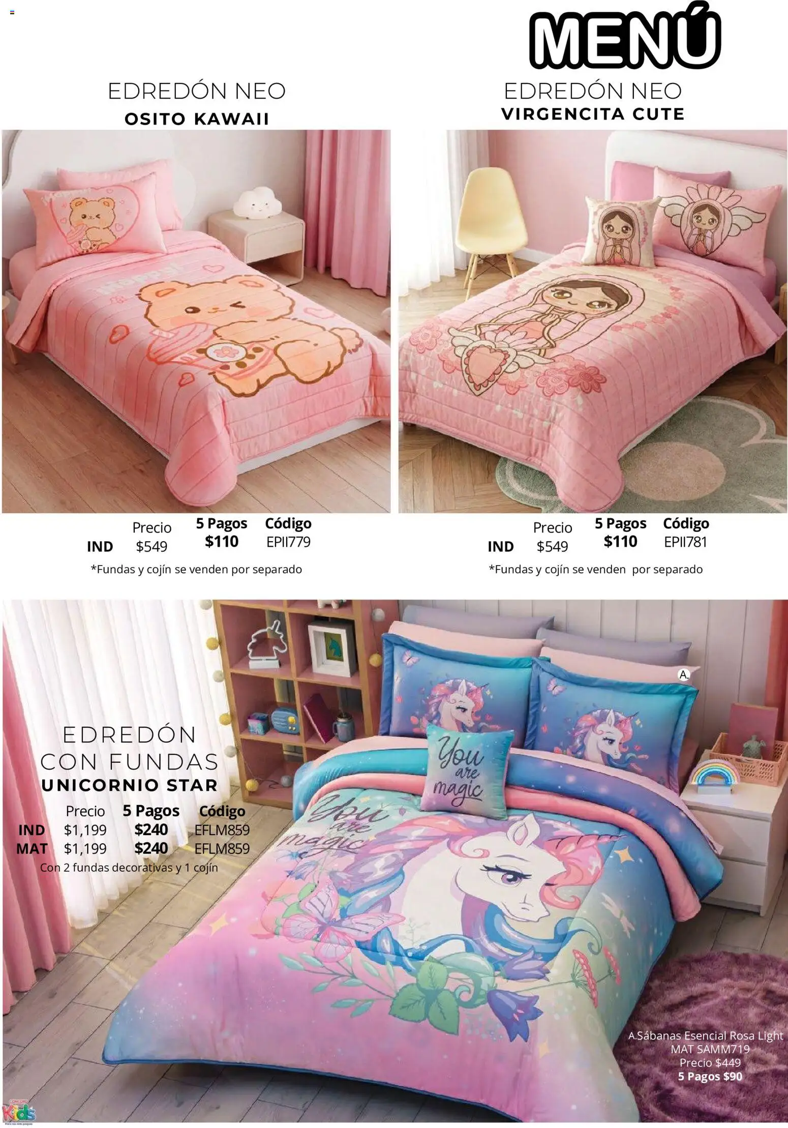 Vista previa las ofertas de la tienda Colchas Concord - Colchas Concord catálogo Colección Infantil Para los más peques desde el 15/10/2026 