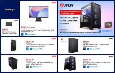 Preview of leaflet Canada Computers weekly flyer from shop Canada Computers is valid from Jun 05, 2026