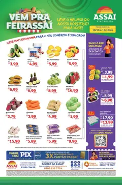 Pré-Visualização do folheto "Assaí Atacadista ofertas - PR" da loja Assaí Atacadista válido a partir de 10/10/2026
