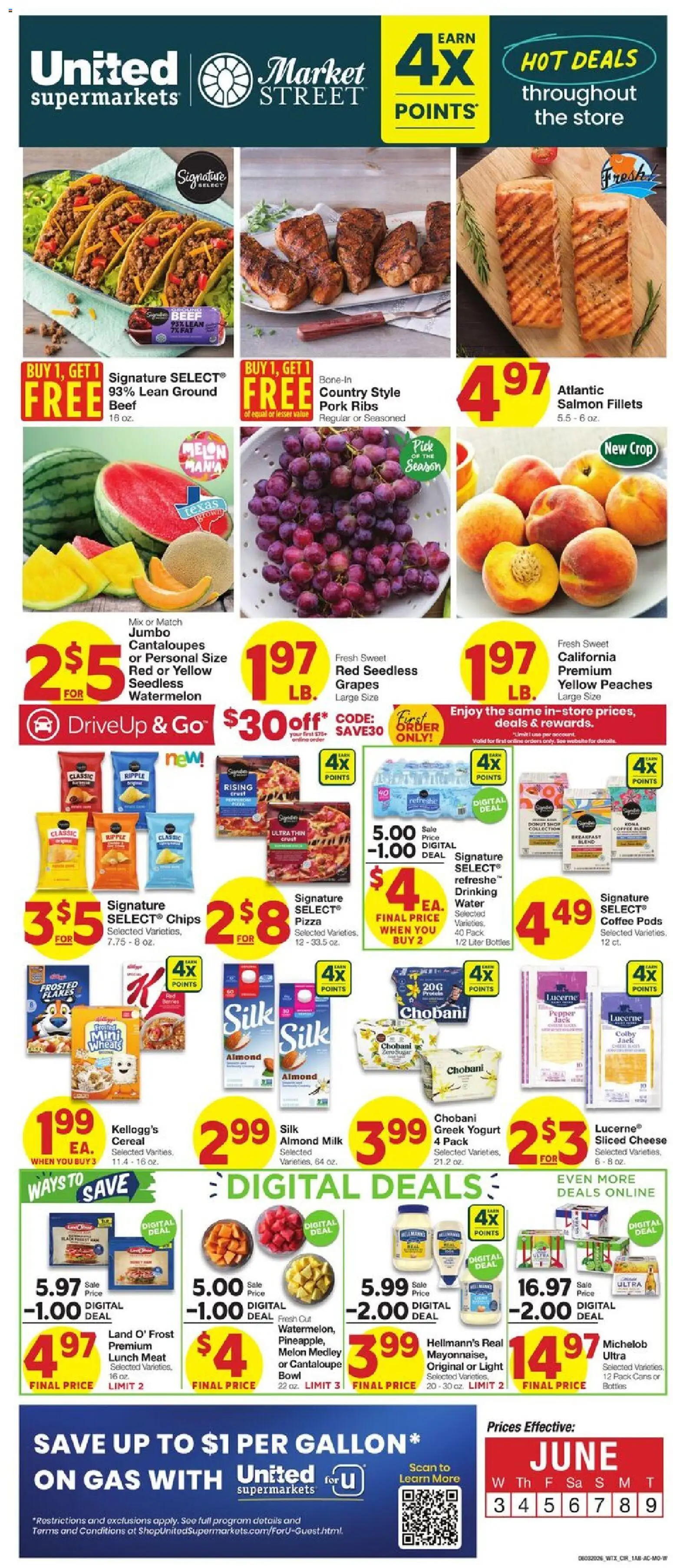 Ad Preview of United Supermarkets United Supermarkets Weekly Ad from 06/03/2026