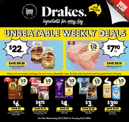Preview of catalogue Drakes catalogue QLD from shop Drakes valid 20/05/2026
