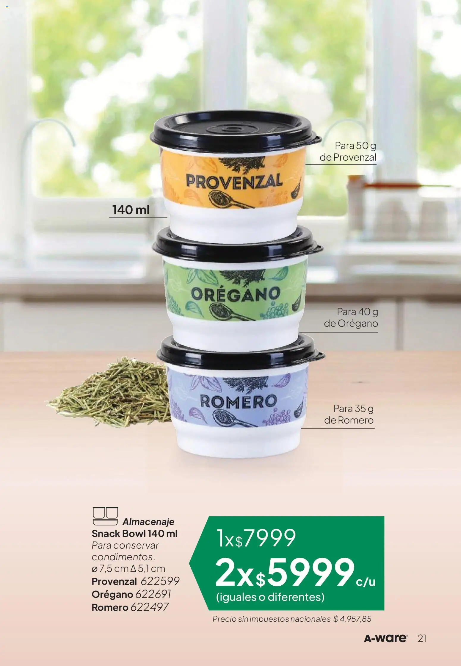 Vista previa del folleto de la tienda Tupperware válido desde el 18/09/2026 