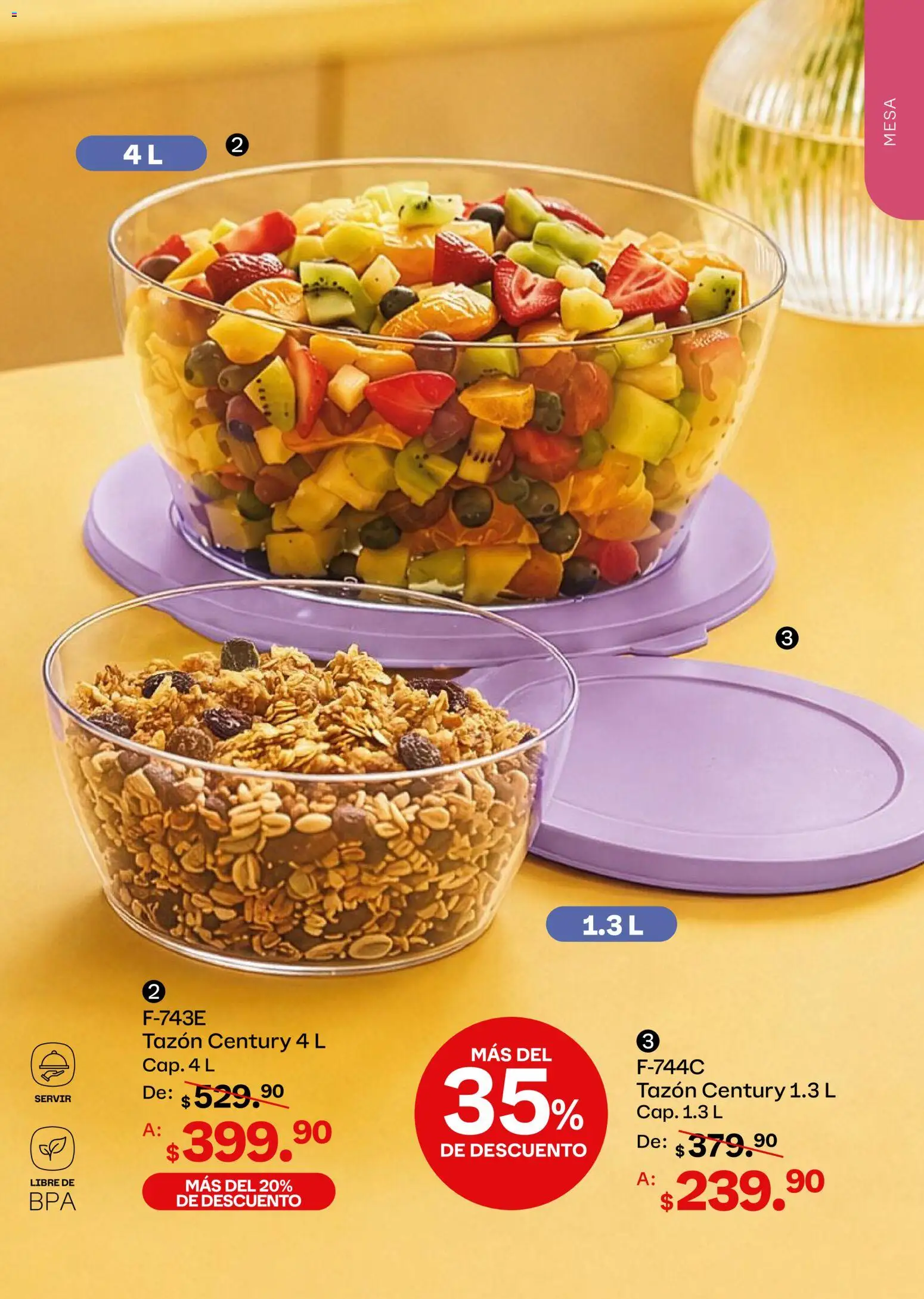 Vista previa las ofertas de la tienda Tupperware - Tupperware catálogo desde el 05/10/2026 