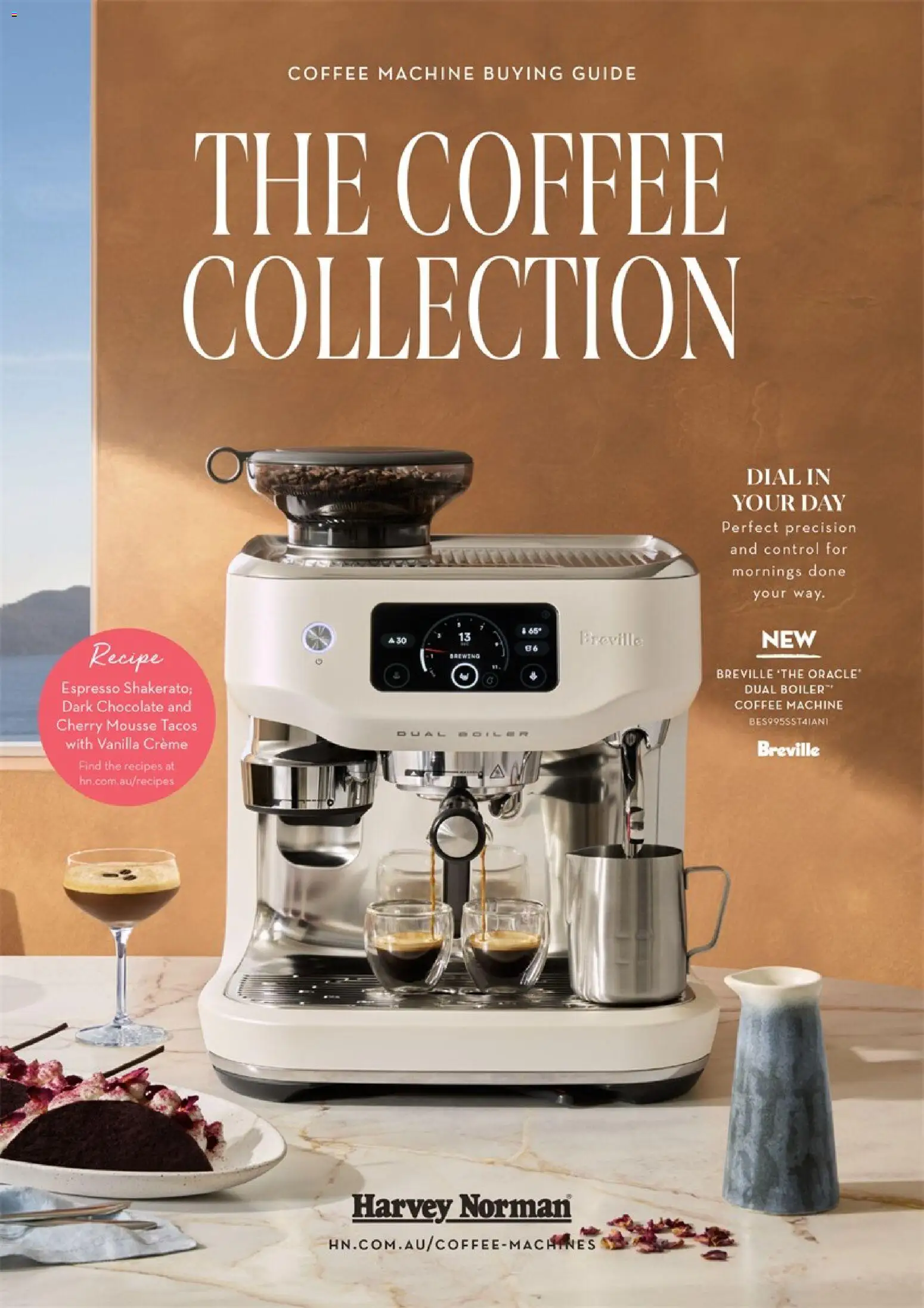 Preview of catalogue Harvey Norman The Coffee Collection from shop Harvey Norman valid 09/07/2026 - Coffee, Chocolate, Mousse, Vanilla