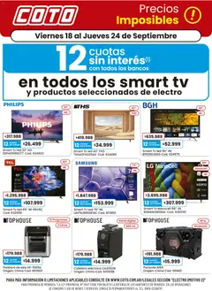 Vista previa del folleto de la tienda Coto válido desde el 18/09/2026 