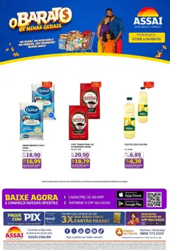 Pré-Visualização do folheto "Assaí Atacadista ofertas - MG" da loja Assaí Atacadista válido a partir de 03/08/2026