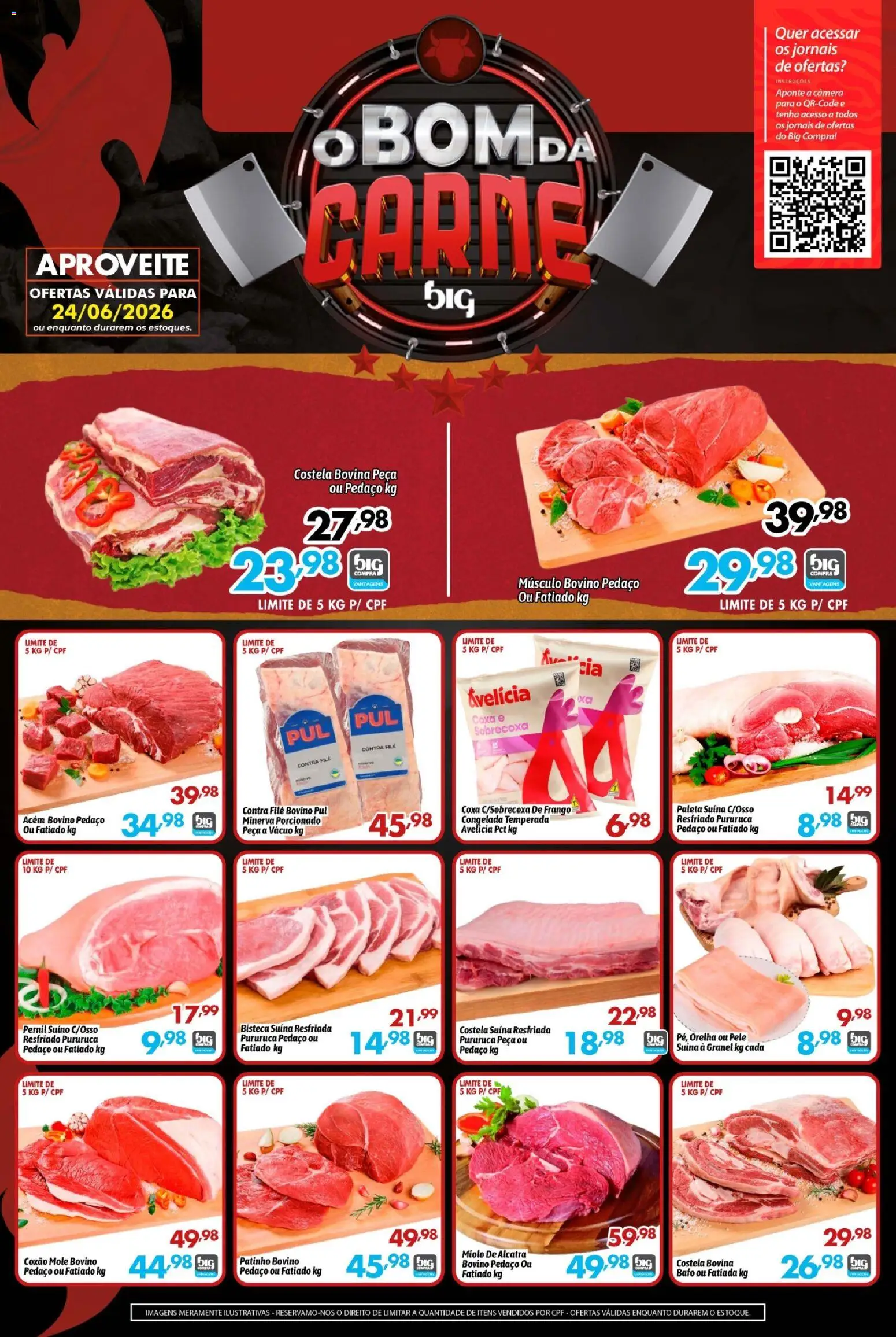 Pré-Visualização do folheto "Big Compra - Ofertas da semana" da loja Big Compra válido a partir de 24/06/2026