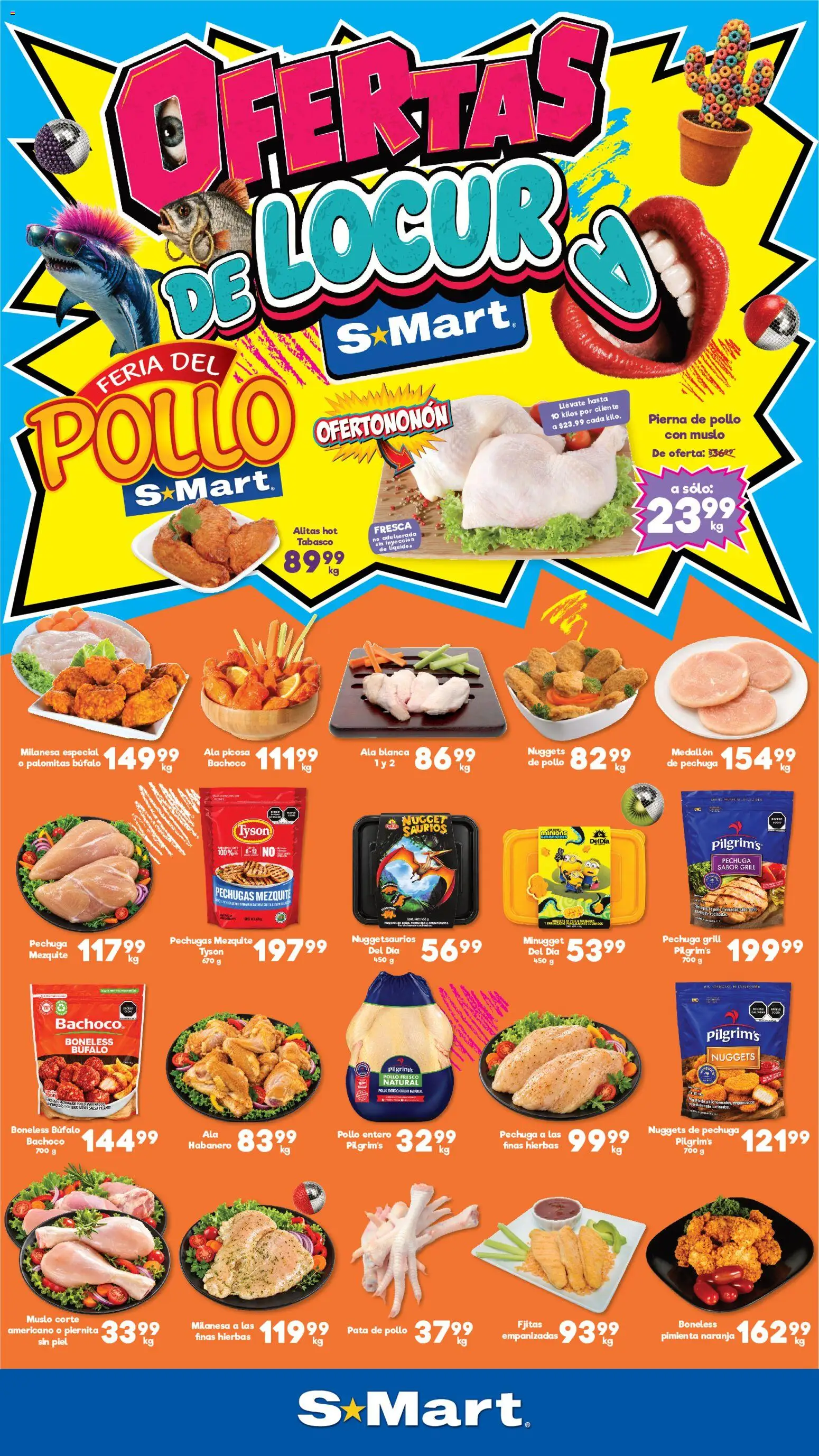 Vista previa las ofertas de la tienda S-Mart - S-Mart folleto Juárez desde el 23/10/2026 