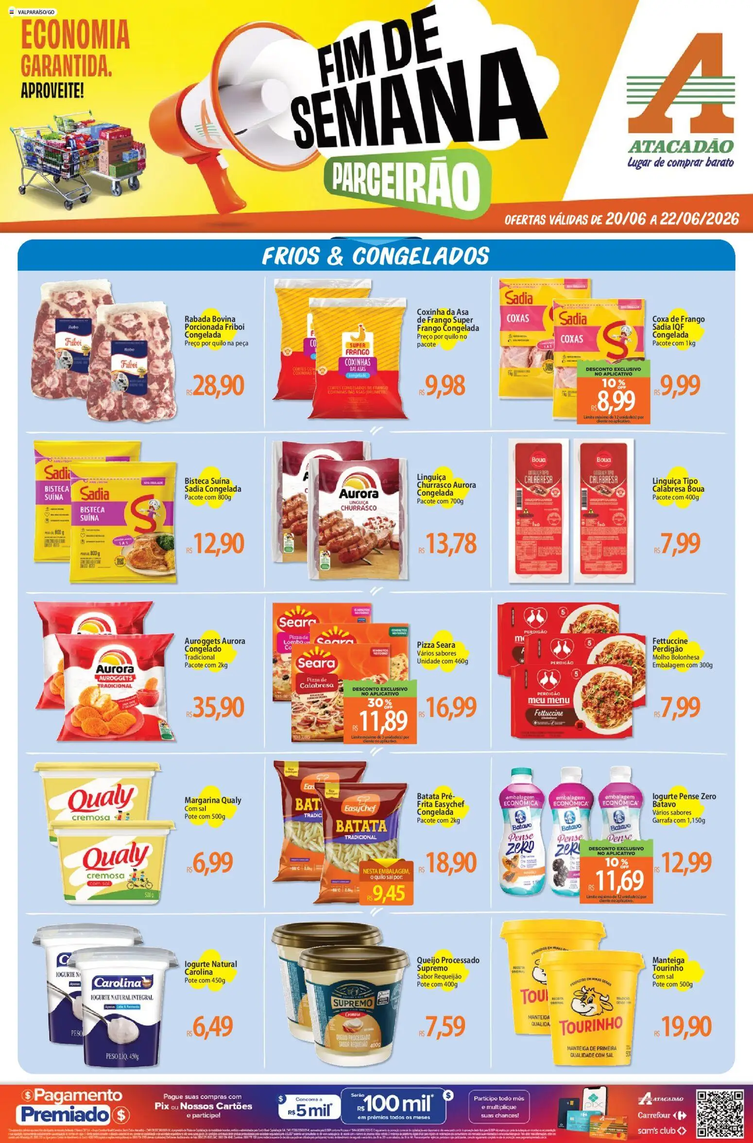 Pré-Visualização do folheto "Atacadão ofertas - GO" da loja Atacadão válido a partir de 20/06/2026