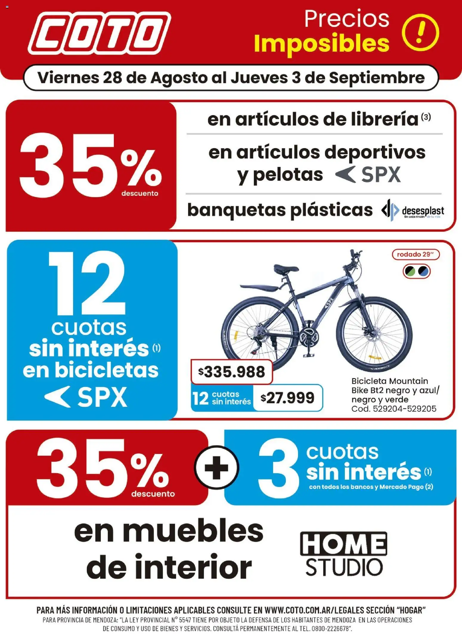 Vista previa del folleto de la tienda Coto válido desde el 28/08/2026 
