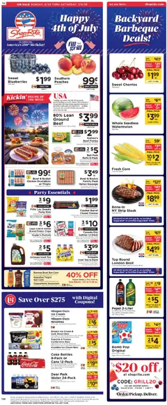 Ad Preview of ShopRite ShopRite Weekly Ad from 06/25/2026