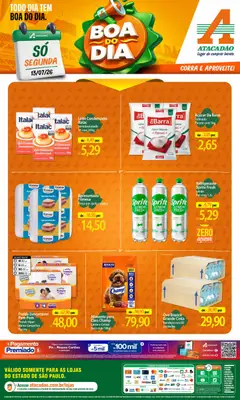 Pré-Visualização do folheto "Atacadão ofertas - SP" da loja Atacadão válido a partir de 13/07/2026