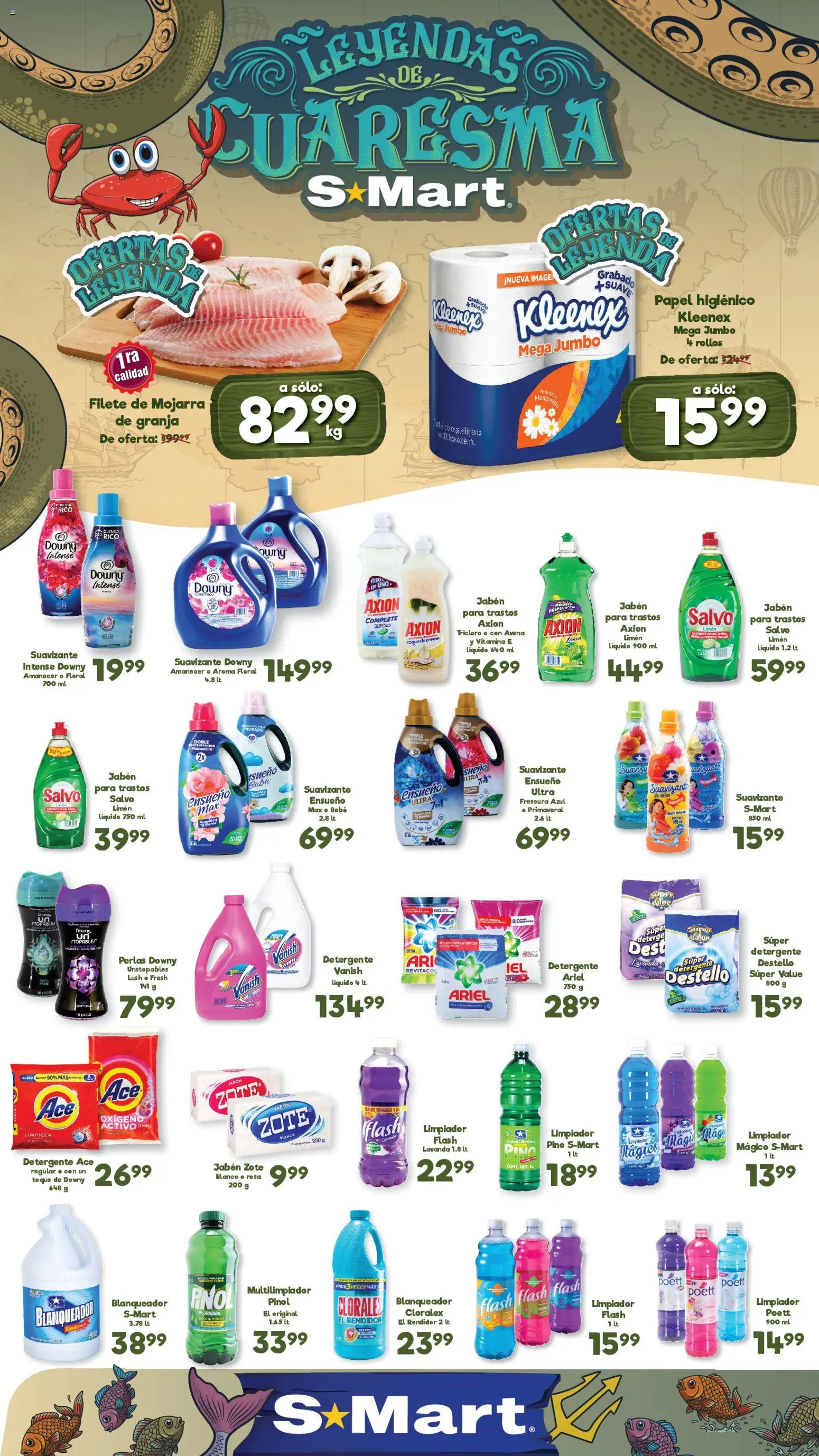 Vista previa las ofertas de la tienda S-Mart - Folleto Ofertas de feria Matamoros desde el 24/02/2026 