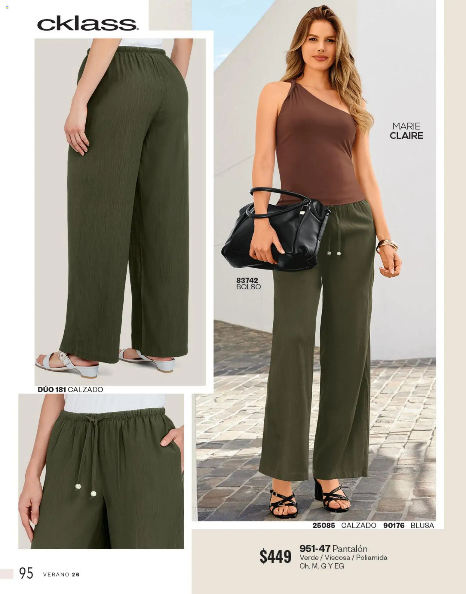 Vista previa las ofertas de la tienda Cklass - Cklass catálogo Novedades de verano calzado desde el 01/05/2026 - Bolso, Blusa
