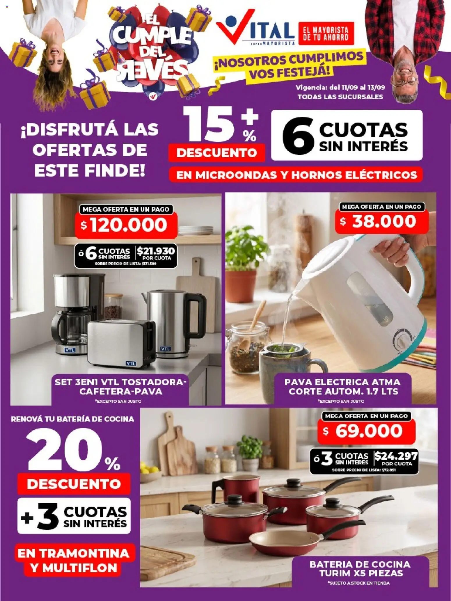 Vista previa del folleto de la tienda Vital válido desde el 11/09/2026 