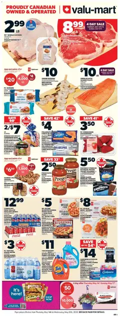 Preview of leaflet Valu Mart weekly flyer from shop Valu Mart is valid from May 14, 2026