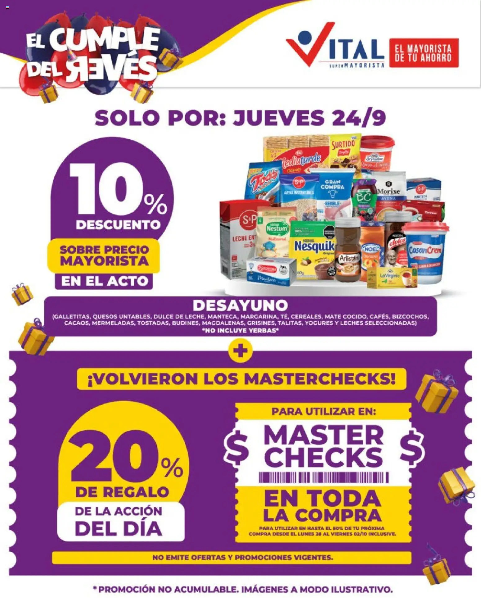 Vista previa del folleto de la tienda Vital válido desde el 24/09/2026 