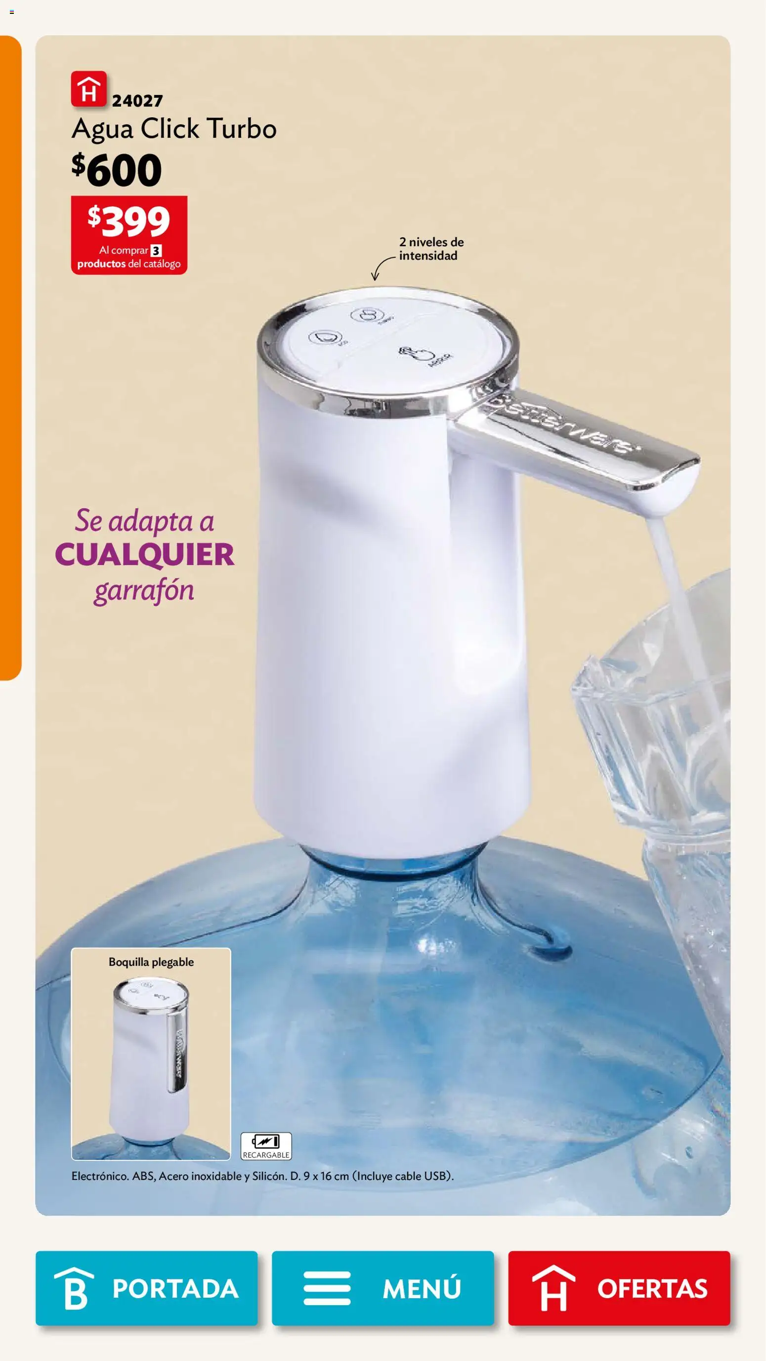 Vista previa las ofertas de la tienda Betterware - Betterware campaña 8 2026 desde el 03/08/2026 